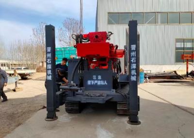 73kw Yuchai Diesel Engine Pneumatic Borewell Machine 200 Meters Depth Impact