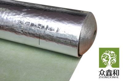 SGS Laminate Floor Underlay Natural 2mm Rubber Underlayment With Silver Film