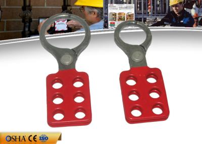 ZC-K12 Vinyl Coated Aluminum Hasp , 1.5''  6pcs Padlocks 39g Hasp Lockout