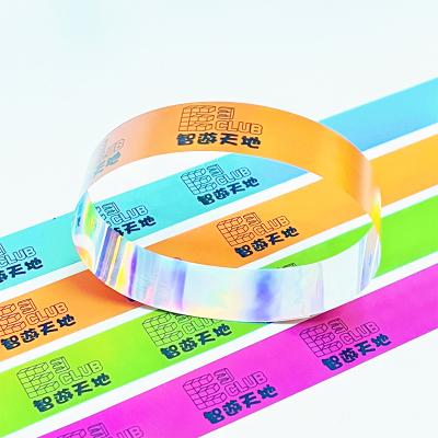 Flash Custom Glitter Wristbands , Colorful Personalized Sparkle Wristbands