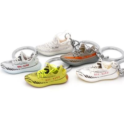 Customized Sport Shoes Shape 3D Mini Sneaker Promotional Keychain Bulk