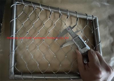 Ss 316 Helideck Netting 1.5mm Diameter 30*30mm Opening Diamond Shape
