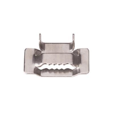 Ear Teeth Stainless Steel Buckles For SS Band Strips SS304 SS201 3-25mm
