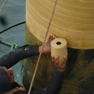 Nonwoven Synthetic Fabric Wax Tape Anti Corrosive 50mmx10mtr For Petroleum