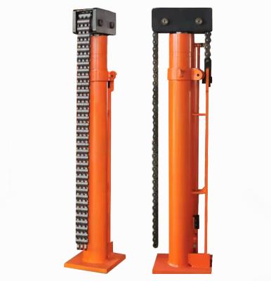 Remote Instruction and Hydraulic Power Source Chain Type Simple Lifter for Tank Stock