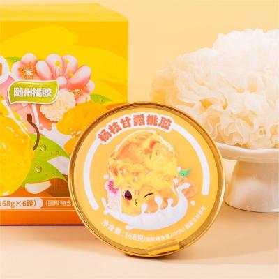 Zero Additive Mango Pomelo Sago Dessert With Peach Gum Instant Meal Replacement
