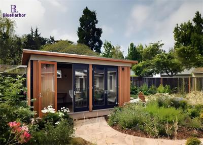 DIY Customized Modern Artist Prefab Garden Studio With Aluminum Alloy Glass Window