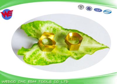 130003263  UNT FOR  Charmilles Edm Brass Sleeved Hexagonal Wafer 130.003.263