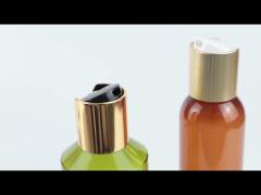 Glass Bottle 24mm Green Disc Top Caps SGS 10in Tube ODM 16oz HDPE