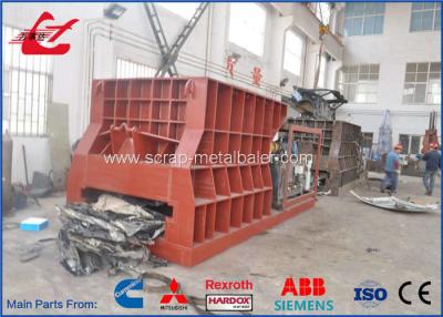 Automatic Control Scrap Metal Shear Hydraulic Waste Steel Pipes Tanks Cutting Machine