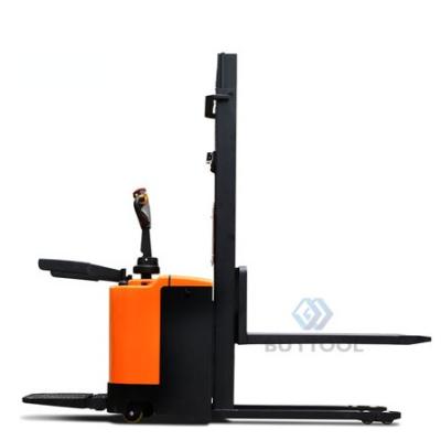Q345B Electric Lift Trucks Powered Walkie Stacker 1500kg
