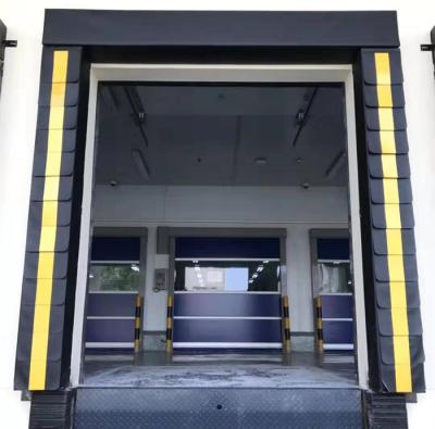 Foam Pad Loading Dock Seals With Foam Thermal Insulation Is Applied Cold-Chain Logistic