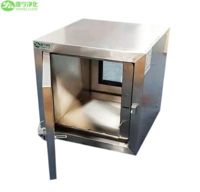 Mechanical Interlocks Static Pass Box UV lamp ISO14644 For Clean Room