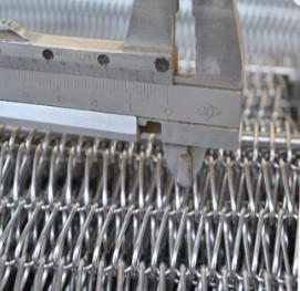 304 Stainless Steel Balanced Weave Food Processing Belts For Eggs