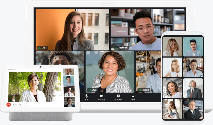 Meet on any device